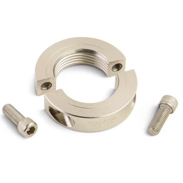 Acme Threaded Collar, 1"-10, Stainless Steel, OD 1 3/4", ATSP-16-10-SS